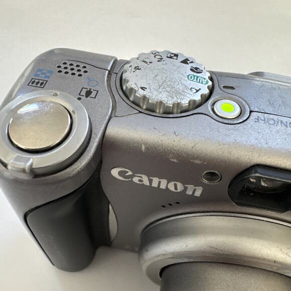 Canon PowerShot A710 IS Digital Camera 7.1 Megapixel 6x Optical Zoom Worker READ - Picture 12 of 14